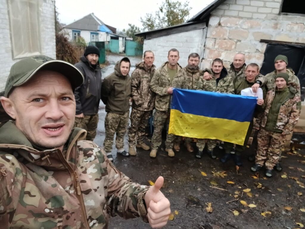 pastor Dima with one of his units