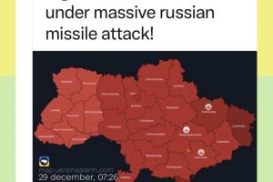 a map of ukraine under attack air alarms