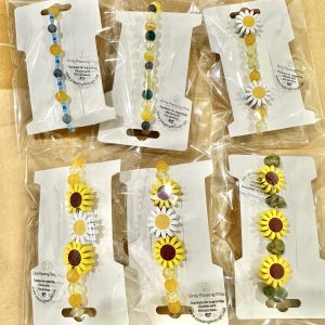 sunflower bracelets