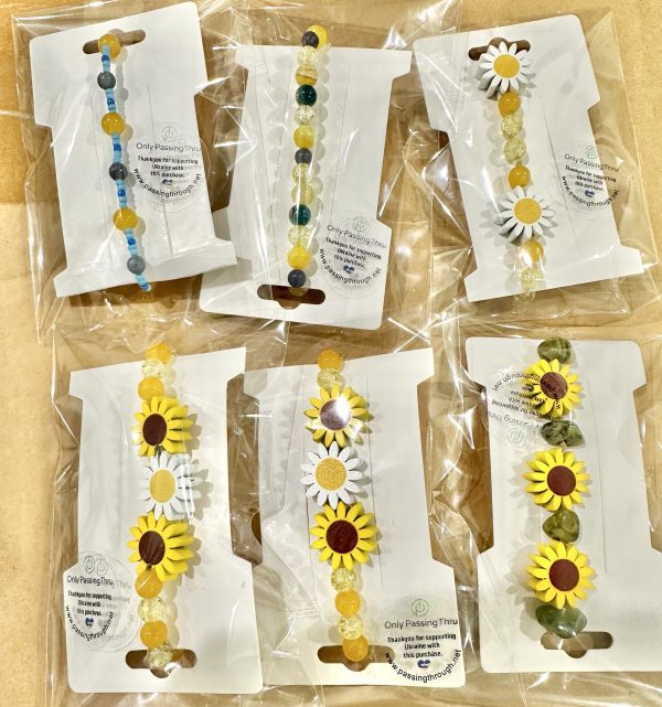 sunflower bracelets