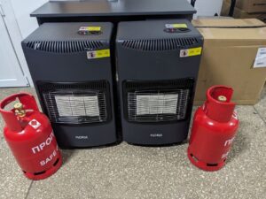 Propane heaters critical in a deadly winter with no power